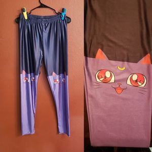 Sailor moon Luna leggings